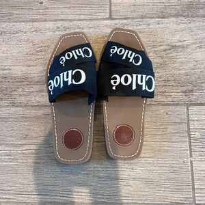 Black and Tan Women's Sandals